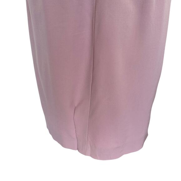 Rebecca Taylor Pink Sheath Dress SIZE 4 Modest Romantic Spring Designer $450 - Picture 9 of 10